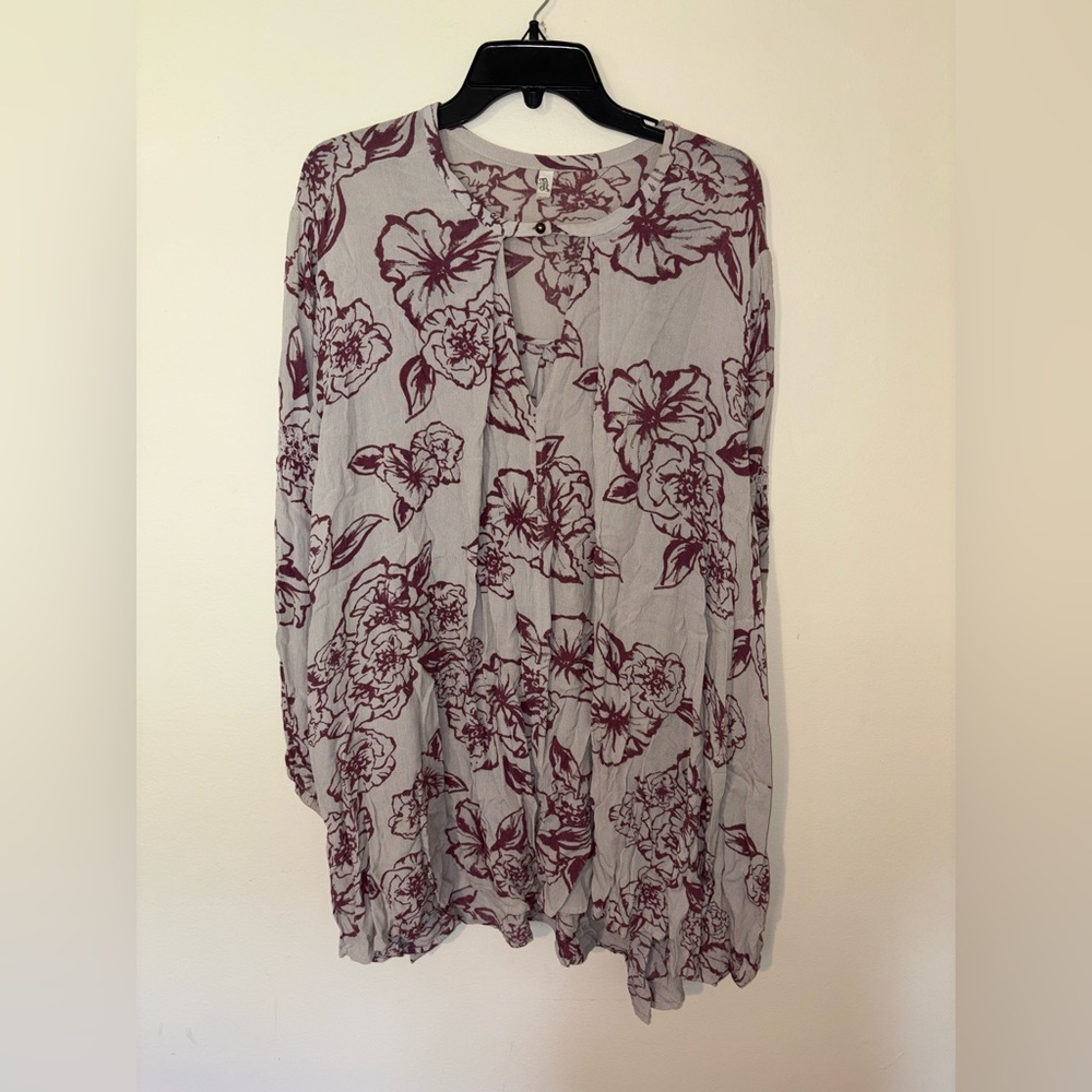 Free People Snap Out Of It Women’s Tunic Dress Size Large
